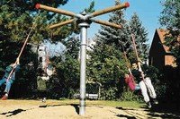 Carousel for playgrounds