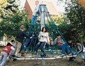Carousel for playgrounds