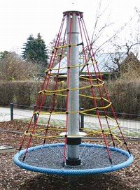 Carousel for playgrounds