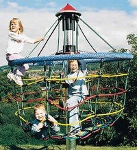 Carousel for playgrounds