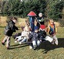 Carousel for playgrounds