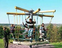 Carousel for playgrounds