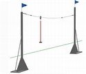 Ropeway for playgrounds