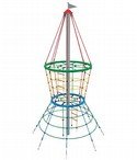 Central post play equipment