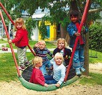 Huck bird's nest swing