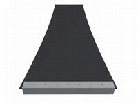 Rubber catwalk of a net bridge