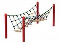 Bridge for toddlers on playgrounds