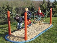 Bridge for playgrounds