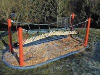 Bridge for playgrounds