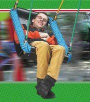 Swing for handicapped children