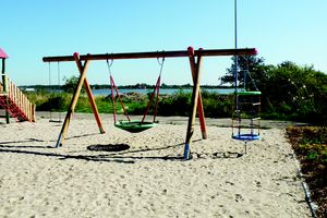 Douglas fir swing frame