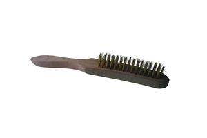 4 Row Brass Wire Brush