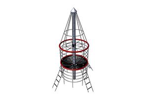 Rocket climbing net
