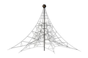 SPIDER 8 rope pyramid with 6 guy lines
