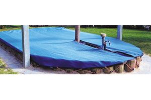 Sandpit awning