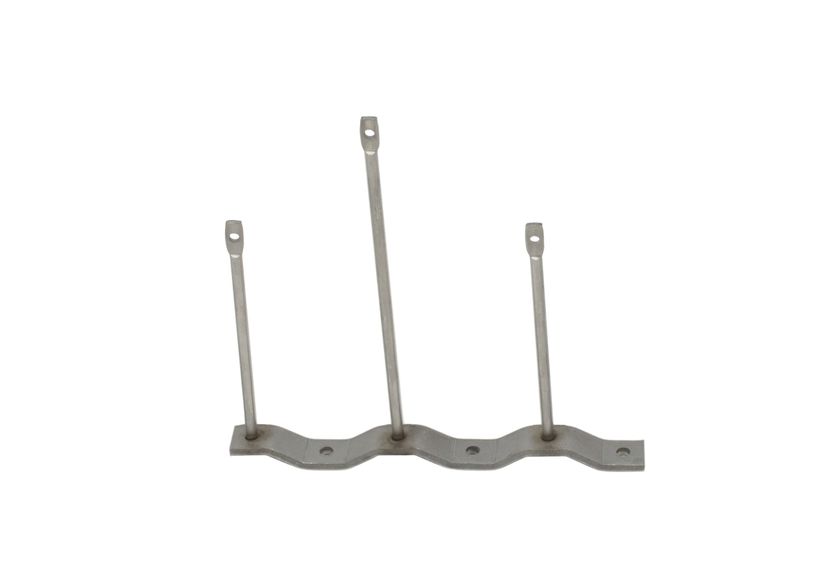 3 Post Stainless Steel Base for Bird Wire