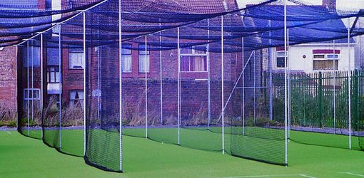 Three Bay cricket cage