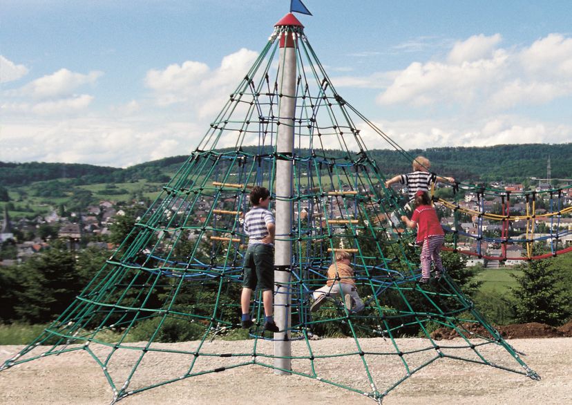 Rope net tower 2