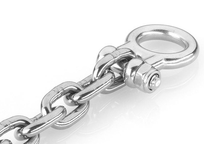 Stainless steel M8 chain shackle