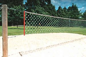 Volleyballnet at a beach