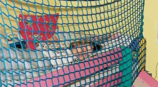 Loft Bunk Bed Safety Net Huck, Bunk Bed Nets