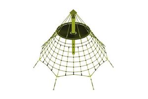 Dino 3 rope net pyramid
