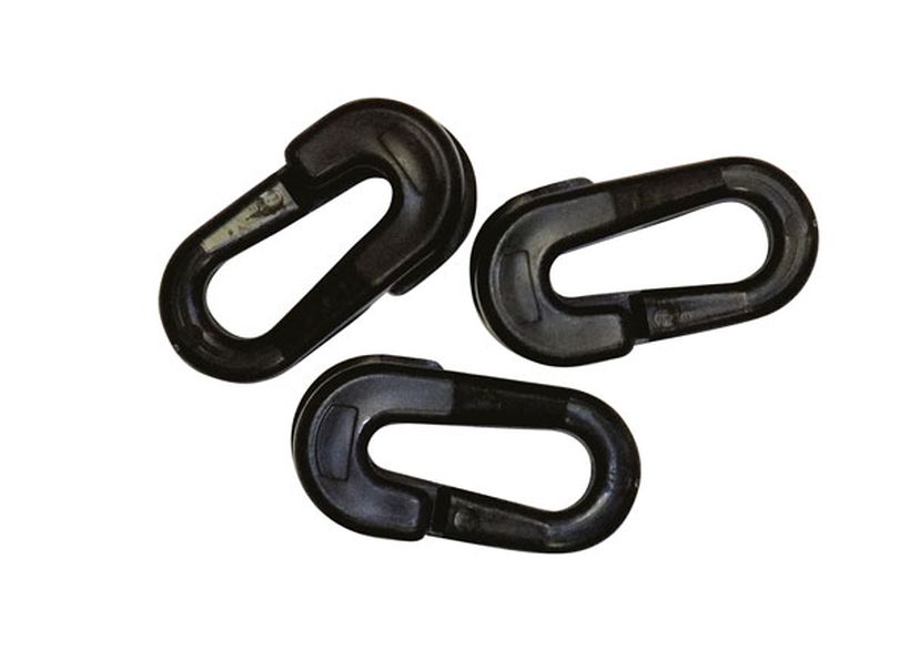 Black Nylon Split Rings