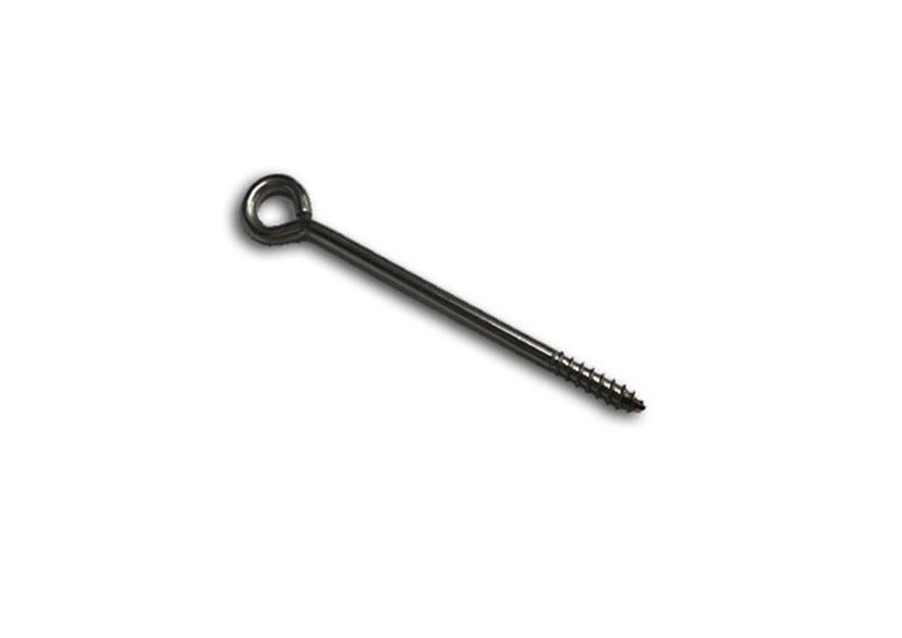 100mm Vine Screw Eye, Stainless Steel