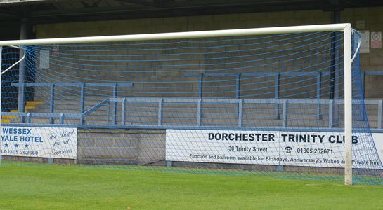 Blue senior football nets