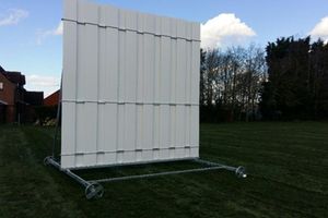 plastic cricket sightscreen