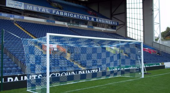 Blue and Whiet check pattern nets