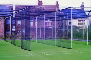 single bay cricket cage