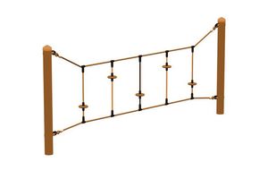 Climbing play - small disks, for robinia posts