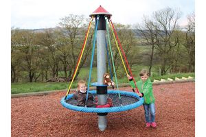 Mini birds nest roundabout