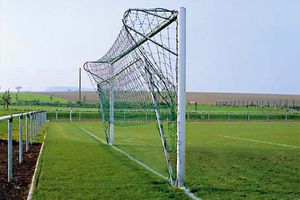 full size football goals