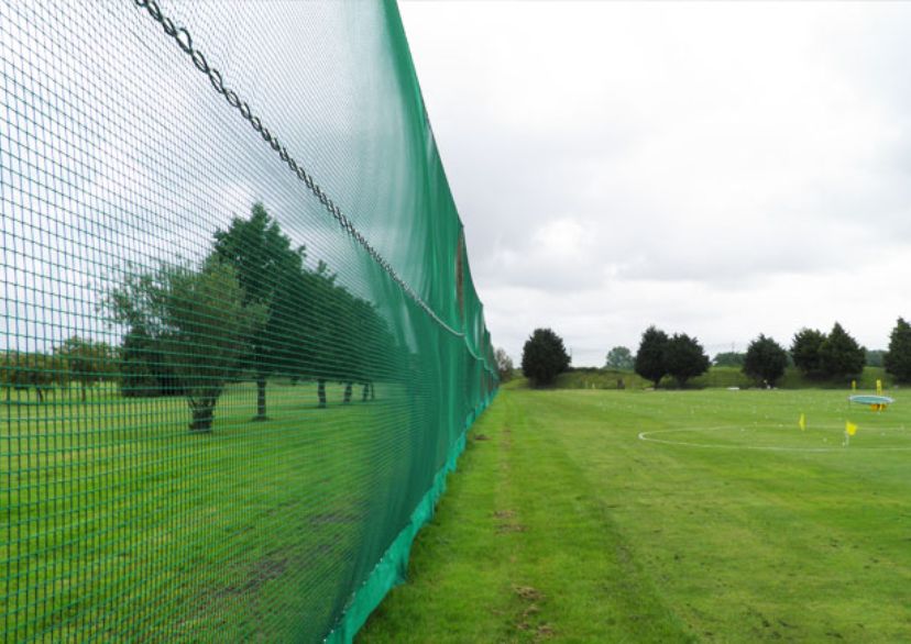 Golf Driving Range Netting Installation Huck