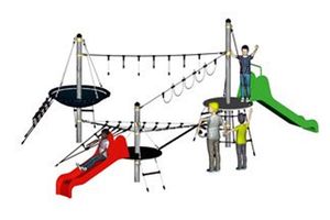 Triple Course with slide