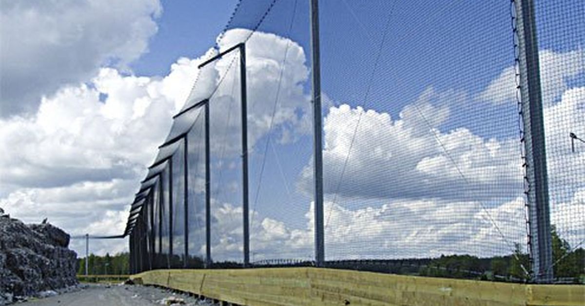 Net Model Huck Anti-Litter Mesh Nets | Reinforced Anti-Litter Nets - Huck