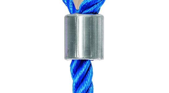 Polypropylene climbing rope, knotted, length 2.00 m, Ø 24 mm