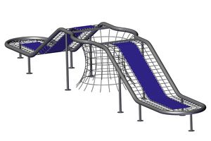 the wave climbing net