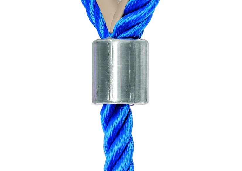 Polypropylene climbing rope, knotted, length 2.00 m, Ø 24 mm