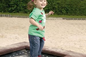 „Piccolo“ trampoline