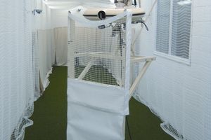 bowling machine stand