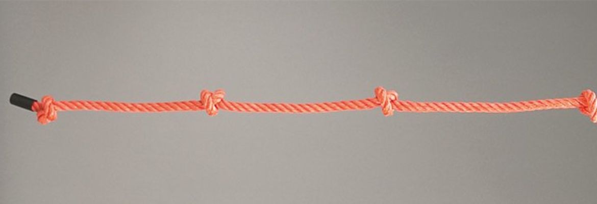 Polypropylene climbing rope