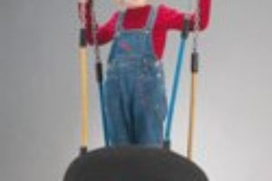 Tyre swing with net base