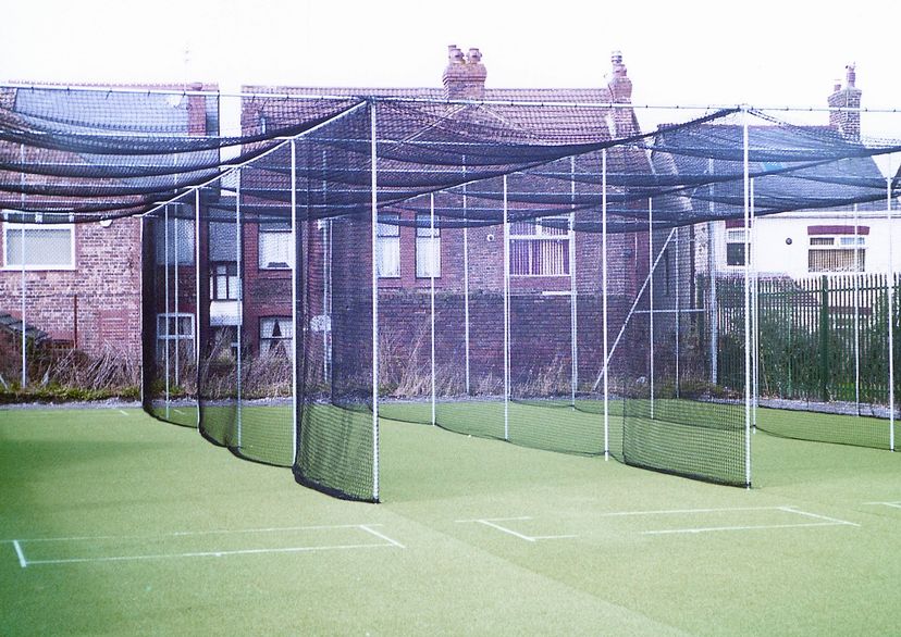 triple bay cricket cage