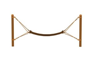 Polyester hammock, for robinia posts