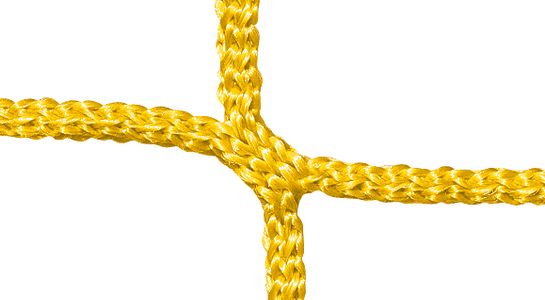 Knoten, PP 4 mm, gelb, Detailbild