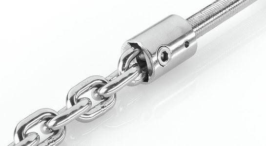 Stainless steel chain adapter no. 8