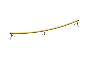 Vario element 7 - Ledder, for robinia posts